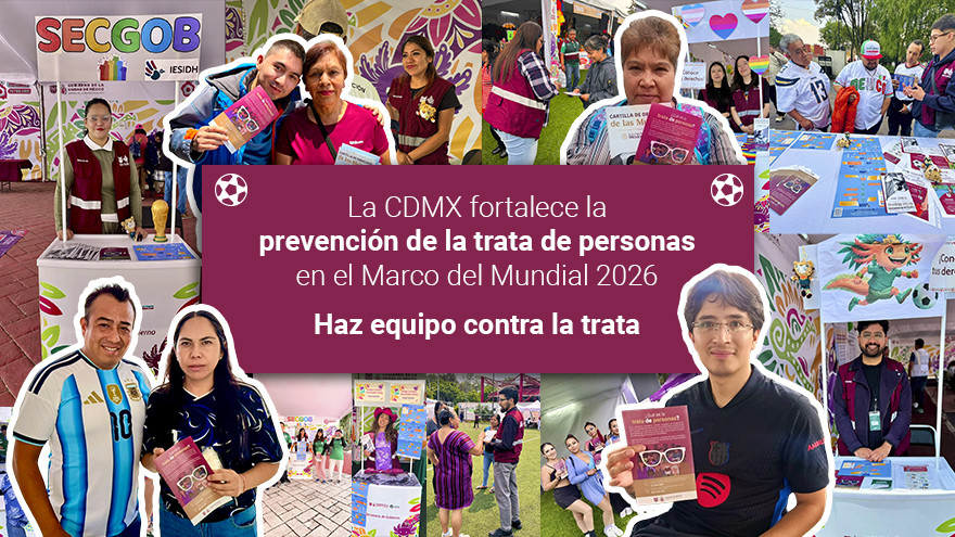 ¡Haz equipo contra la trata!